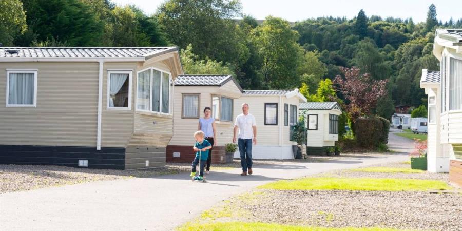 Lomond Woods Holiday Park static caravan holidays