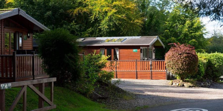 Scotland luxury lodges park at Lomond Woods Holiday Park