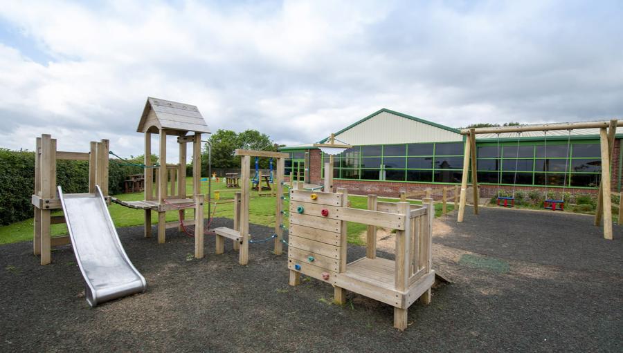kids adventure playground at Skipsea Sands Holiday Park