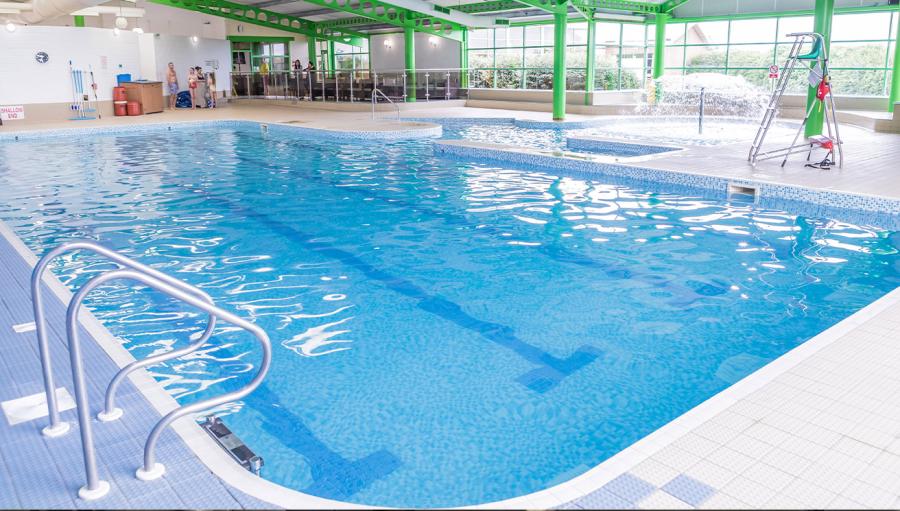 indoor swimming pool at Skipsea Sands Holiday Park near Bridlington
