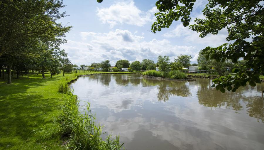 fishing caravan holiday park in Yorkshire near Bridlington