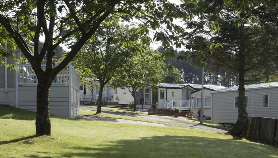 Scotland lodges and caravan park