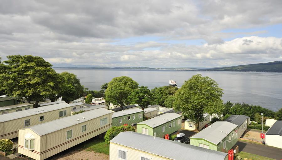 Scotland holiday parks caravans with sea views