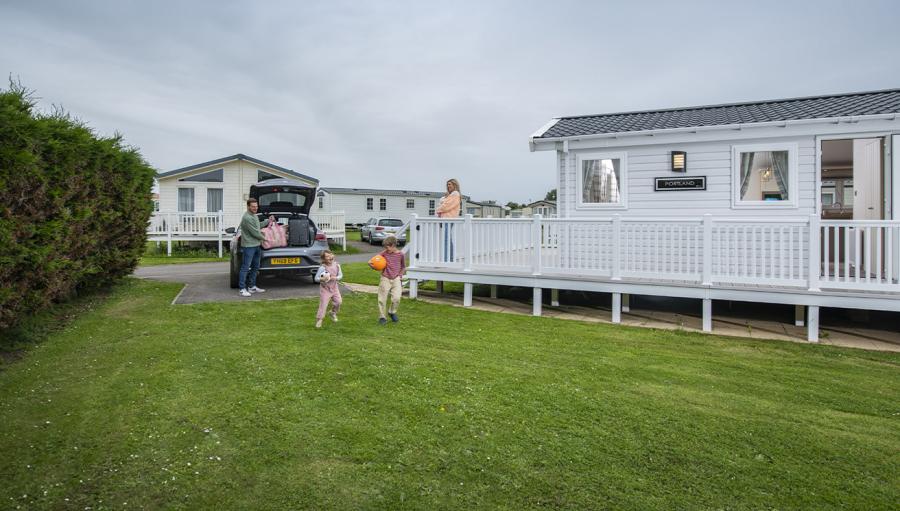 luxury lodge and caravan park in Yorkshire