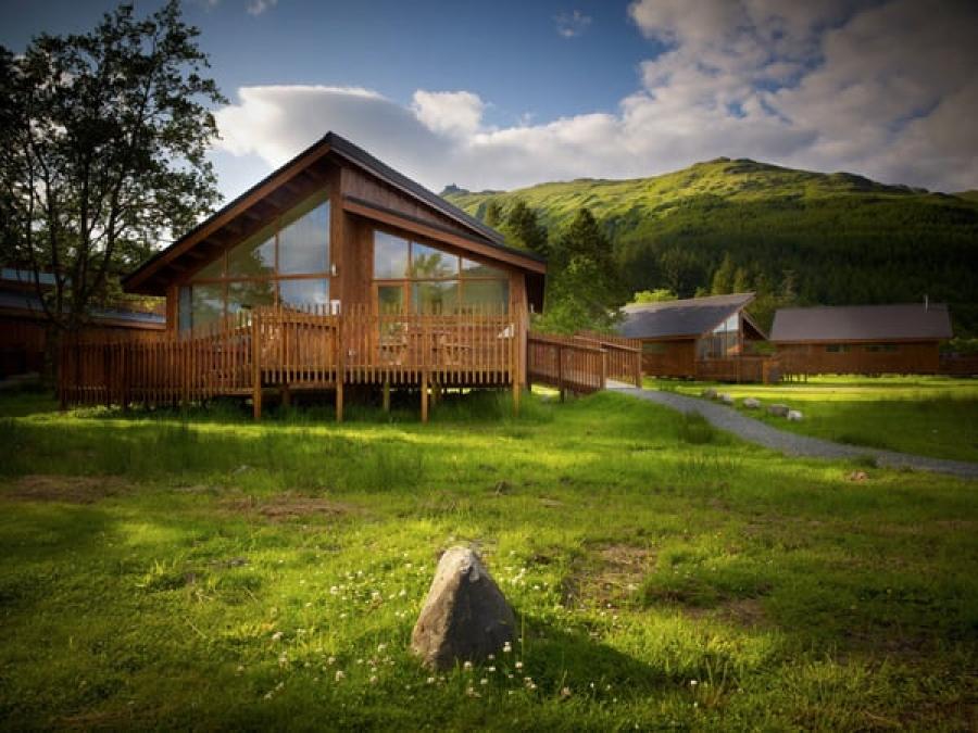 luxury lodges in argyll in Scotland