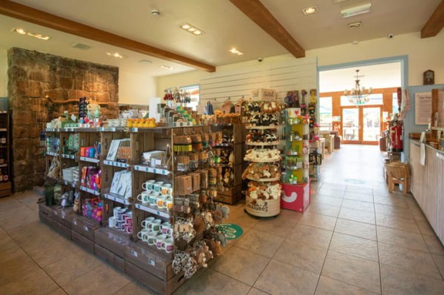 the shop at Ardgartan Argyll in scotland