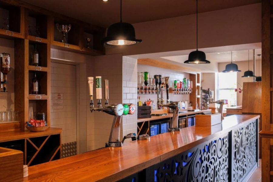 the bar at Cockerham Sands Holiday Park