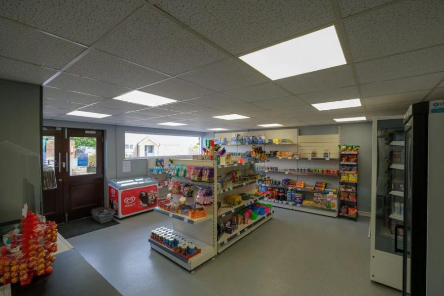 the shop at Cockerham Sands Holiday Park