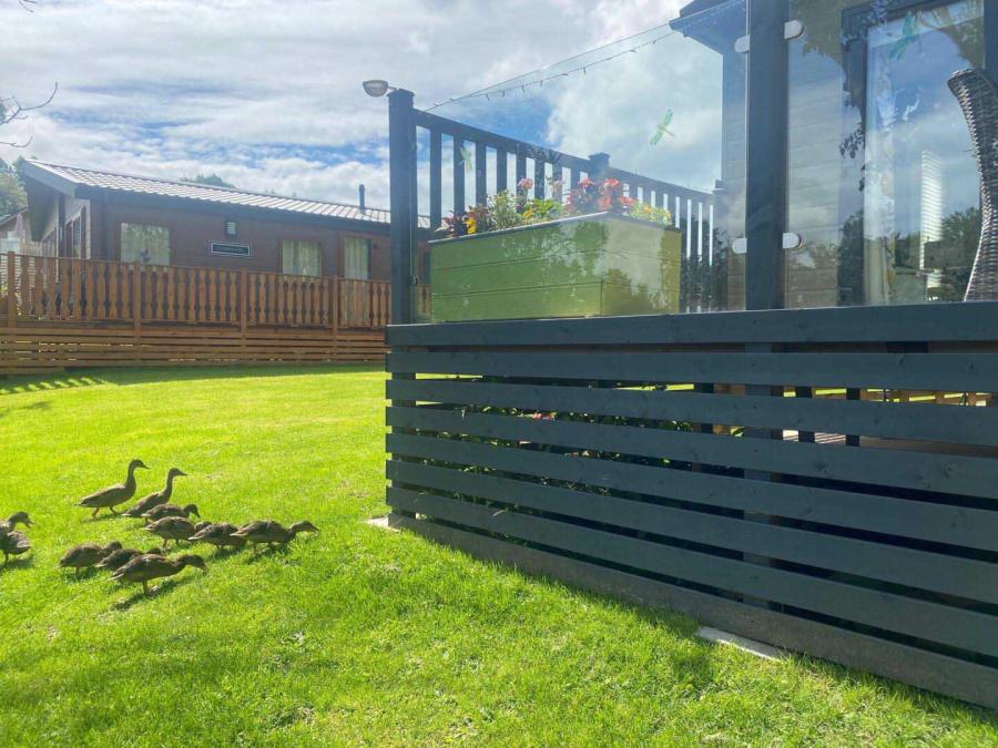 luxury lodge park in lancashire at Docker Holiday Park