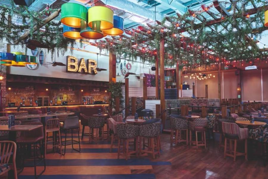 the bar and entertainment venue at Greenacres Holiday Park