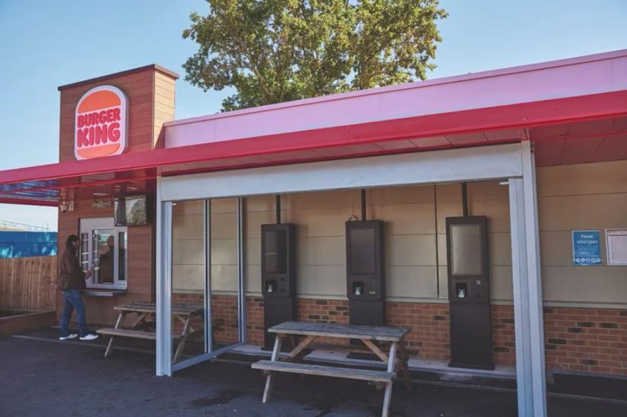 burger king on site at Kent Coast Holiday Park