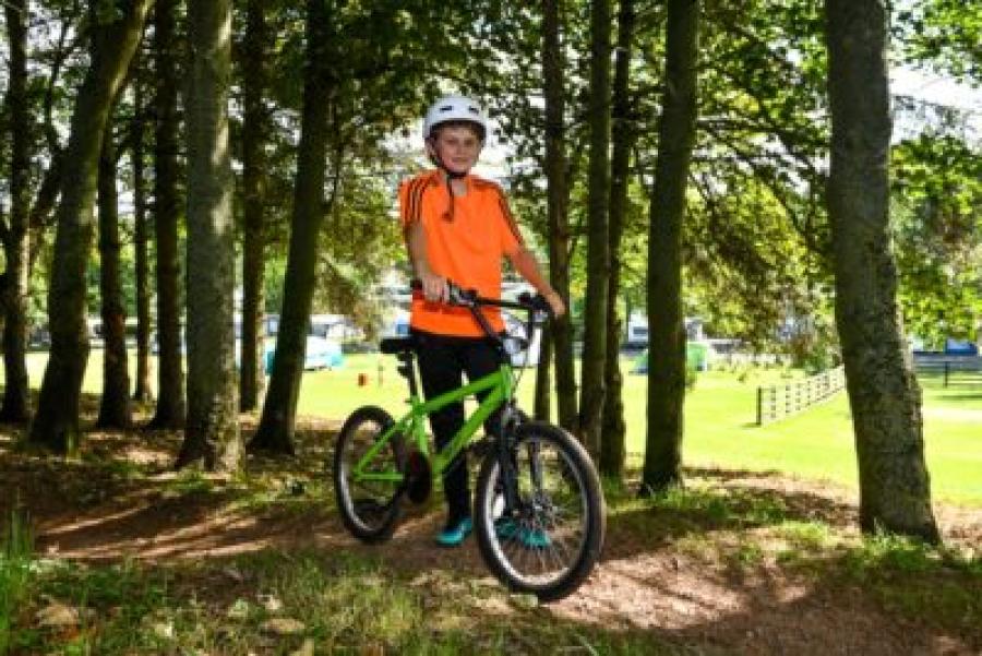 enjoy cycling at Lowther Holiday Park 