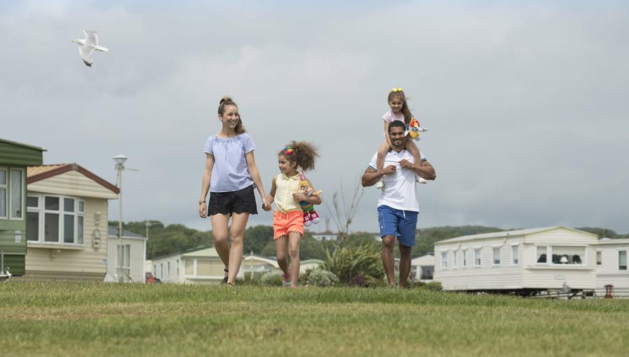 holidays in caravans in Scotland at Sandylands Holiday Park