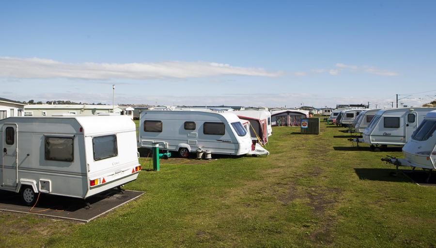 touring caravan parks in Scotland near the beach at Sandylands Holiday Park
