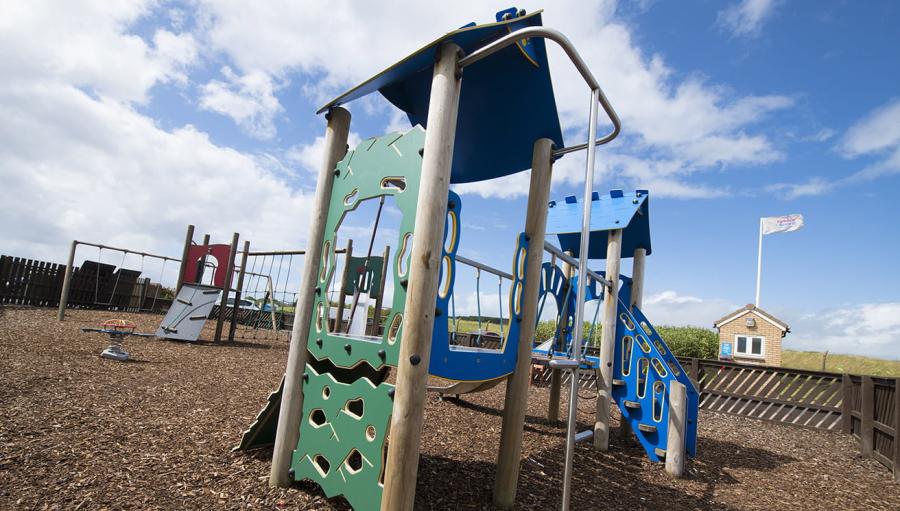 kids adventure playground at Sandylands Holiday Park
