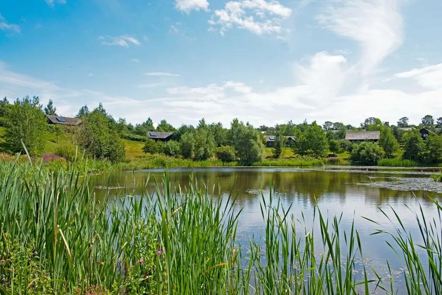 the lakes at the Bluestone National Park Resort