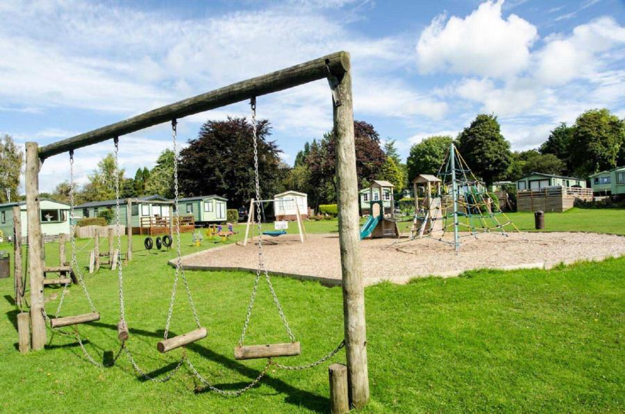 kids adventure playground at Fell End Holiday Park