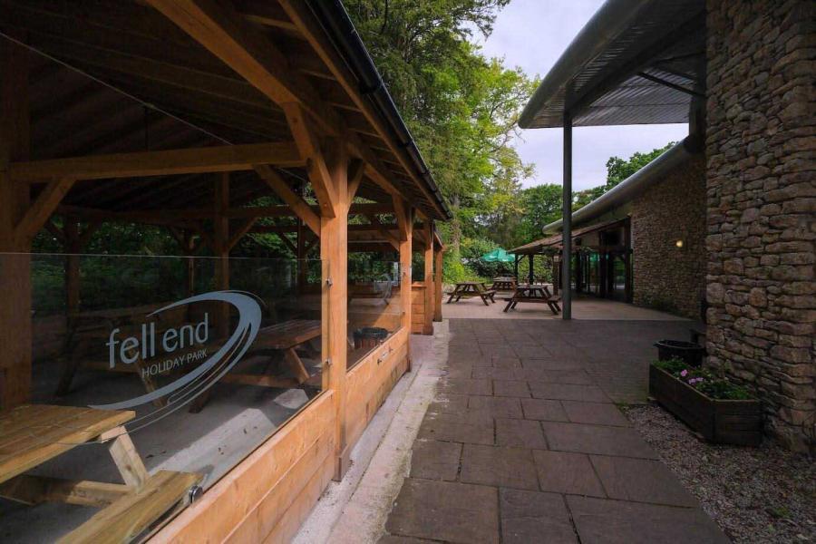 around the facilities at Fell End Holiday Park