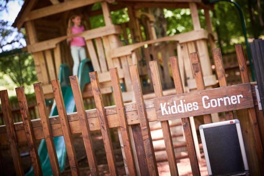 kiddies corner adventure playground at Blackwood Forest
