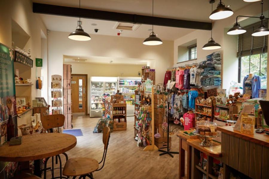 the shop at Deerpark Lodge Park