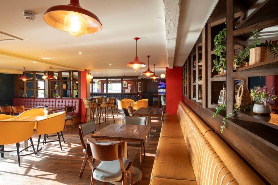 the bar at Silver Sands Holiday Park