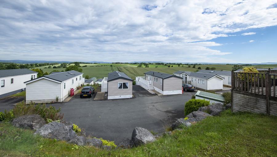 lancashire caravan site near Gisburn
