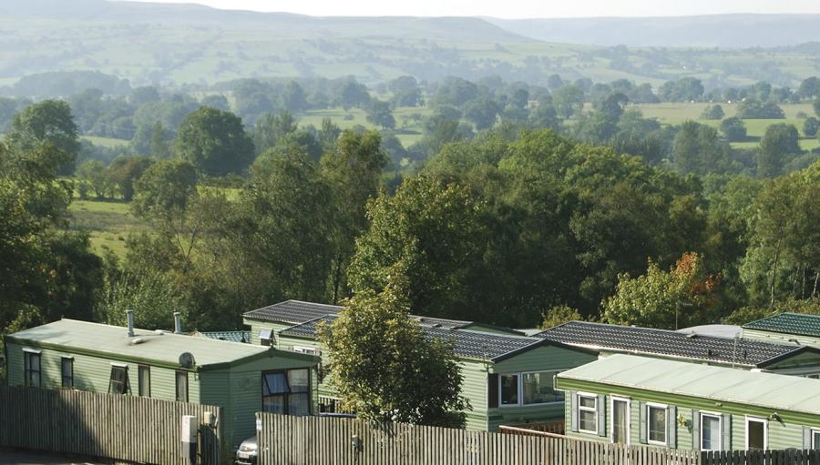 looking at the view from Todber Valley Holiday Park