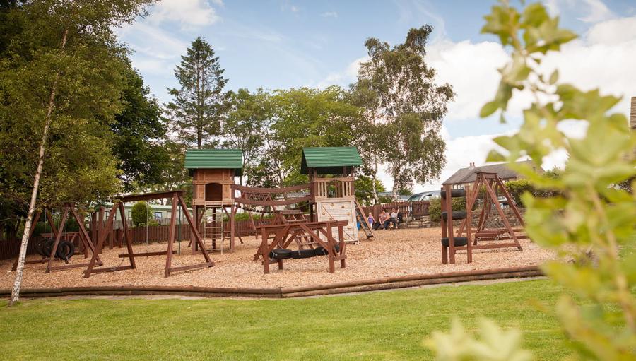 kids adventure playground at Todber Valley Holiday Park