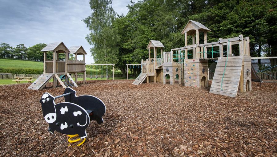 kids playground at Todber Valley Holiday Park