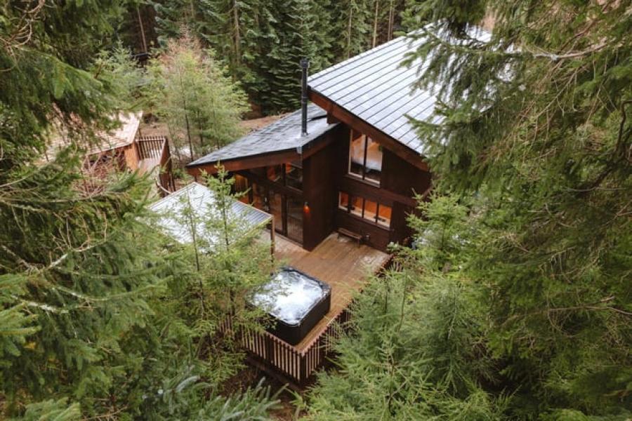 log cabins for woodland holidays