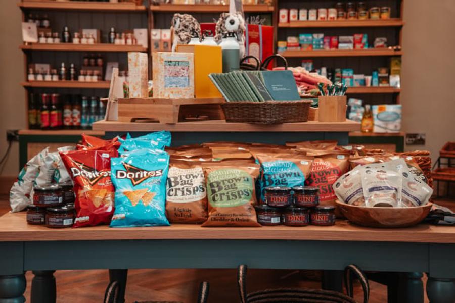 the shop at Glentress Forest