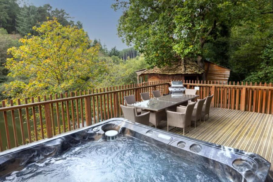 hot tub lodges at Keldy in North Yorkshire
