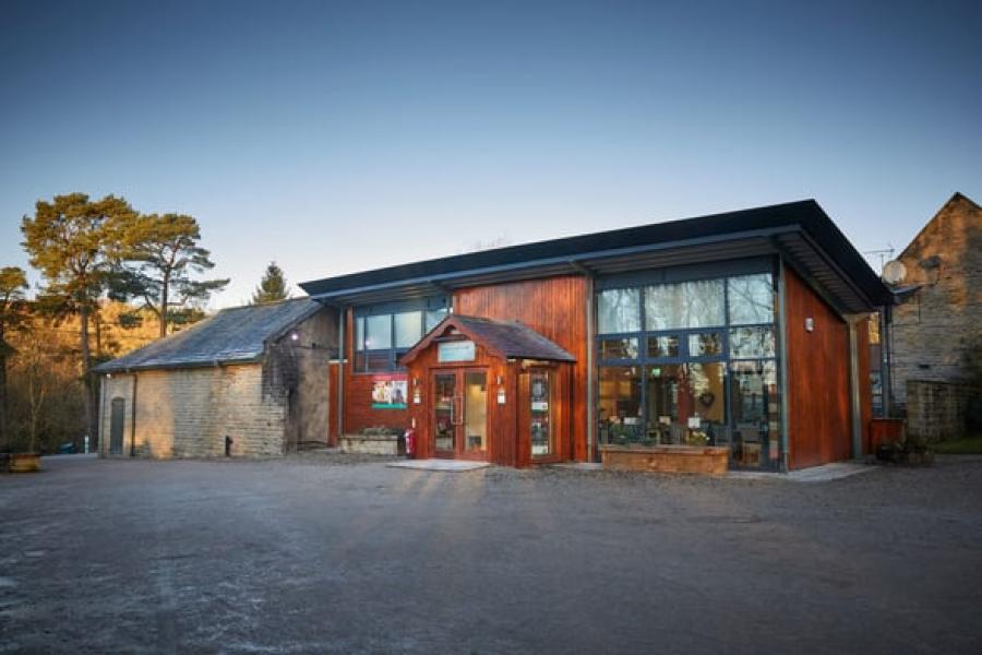 th reception, shop and bar at Keldy in north yorkshire