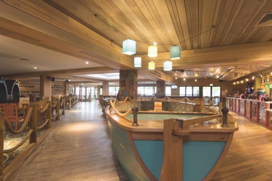 the restuarant at Marton Mere Holiday Village