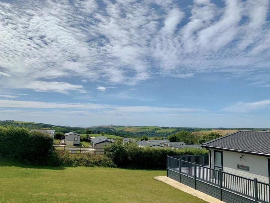 luxury lodge holidays at Pentire Holiday Park near Bude