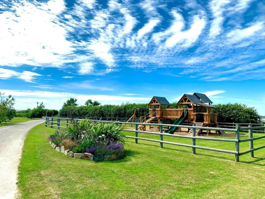 kids adventure playground at Pentire Holiday Park