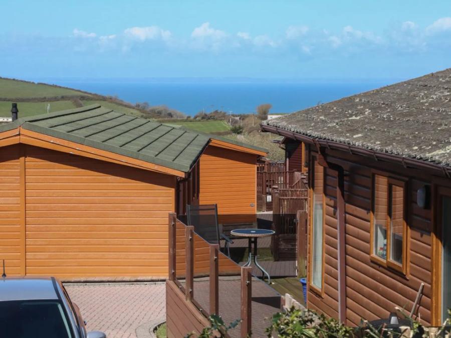 lodges and caravans with sea views for holidays near Woolacombe in Devon