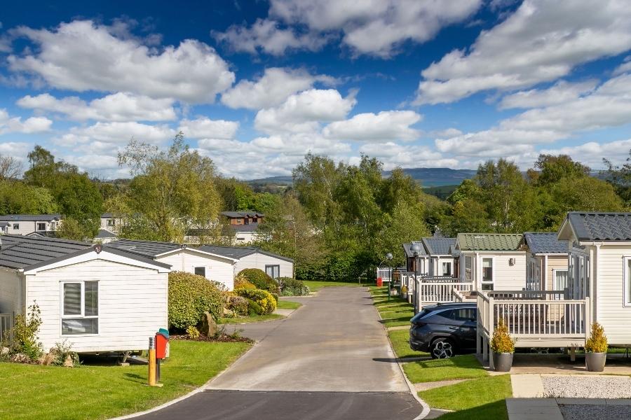 rural caravan park in Lancashire for family holidays