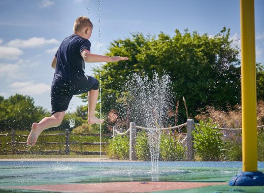 kids having fun on holiday at Appletree Holiday Park