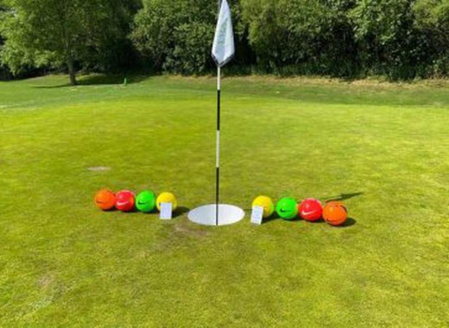 footgolf for kids at Appletree Holiday Park