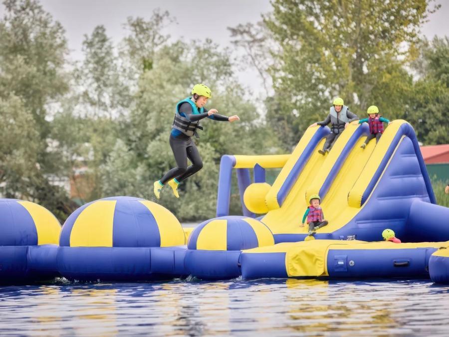 the waterpark at Billing Aquadrome