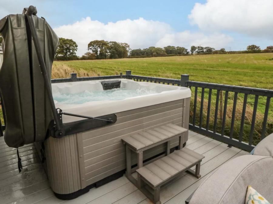 lodges with hot tubs at Bockenfield Country Holiday Park in Northumberland