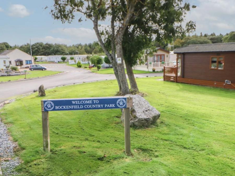 the enterance to Bockenfield Country Holiday Park