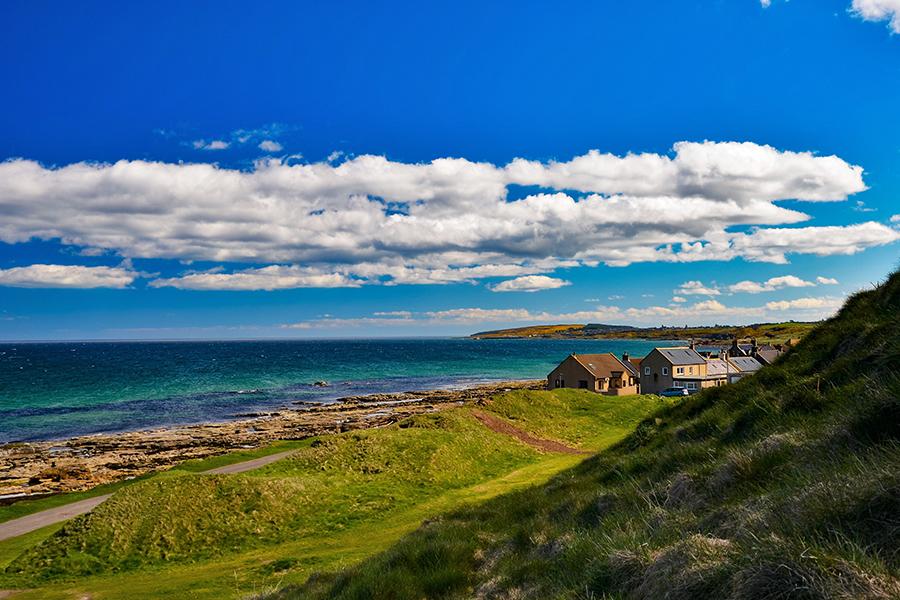 beautiful coastal holiday walks at Burghead Holiday Park