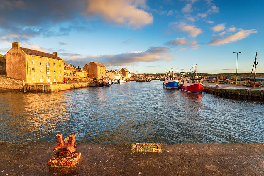 Burghead harbour