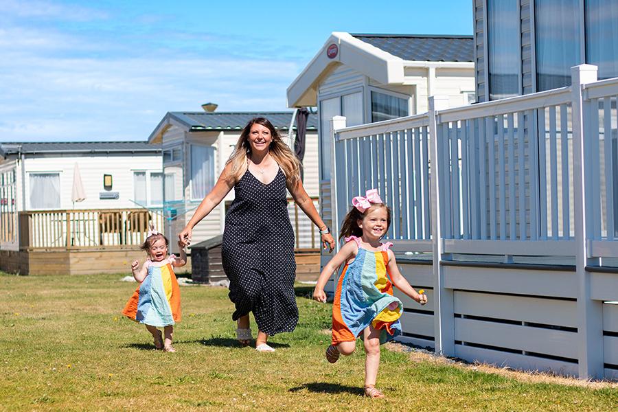 luxury lodge and caravan holidays in Moray at Burghead Holiday Park
