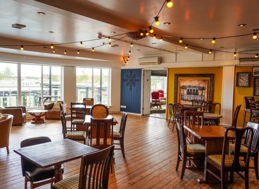 inside at the restaurant at Cleethorpes Pearl Holiday Park