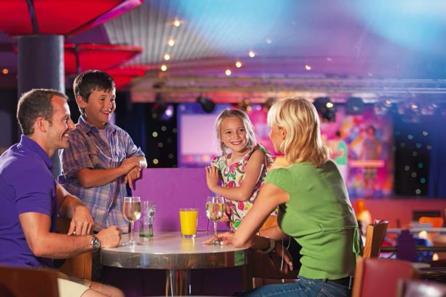 inside the entertainment venue at Golden Sands Holiday Park Lincolnshire
