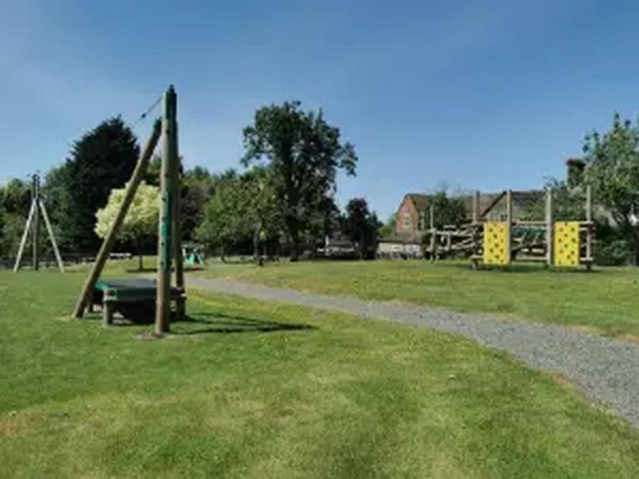 the kids adventure playground at Malvern View Holiday Park