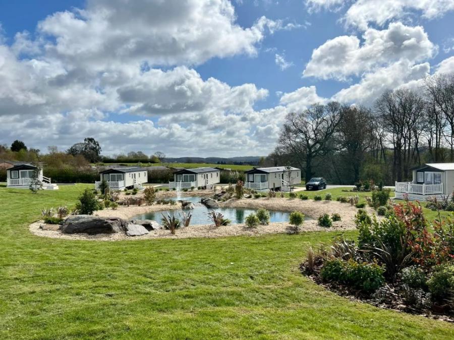 rural caravans holiday park in Herefordshire at Malvern View Holiday Park